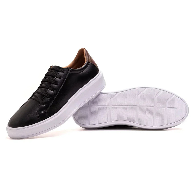 Tênis Casual Masculino Cenzzo Preto - 16010