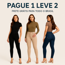 Kit com 2 Calças Jeans Modeladoras que Afinam e Valorizam o Corpo