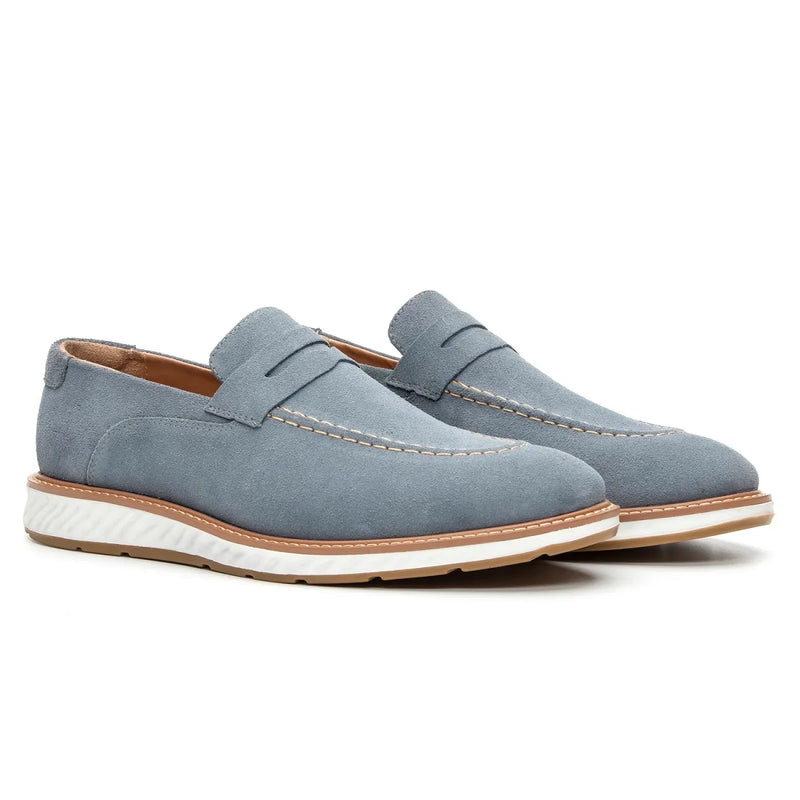 Loafer Casual Toscana Camurça Jeans - 2905