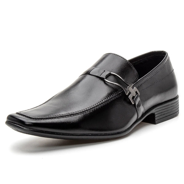 Sapato Social Vanguarda Preto com Fivela - 4603