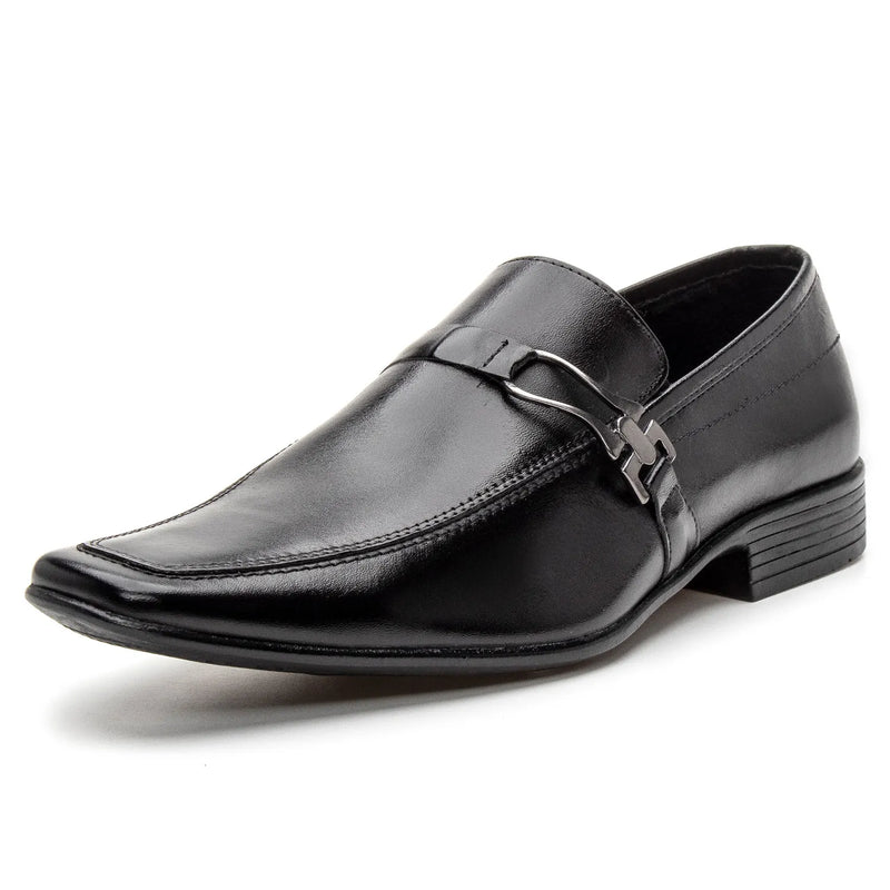 Sapato Social Vanguarda Preto com Fivela - 4603