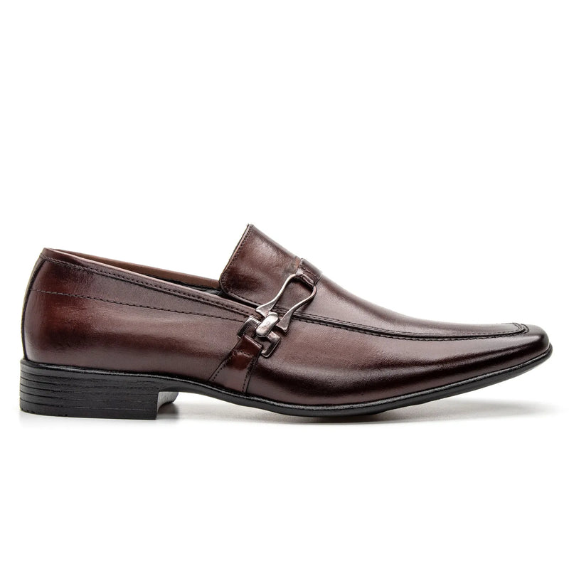 Sapato Social Vanguarda Tabaco com Fivela - 4603