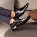 Sapato Social Sofisticado Vanguarda Preto - 4605