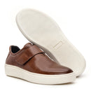 Tênis Casual com Velcro Whisky - 5002