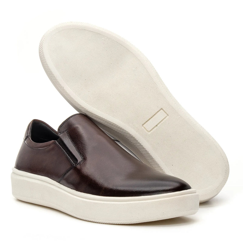 Tênis Slip On Tabaco - 5003