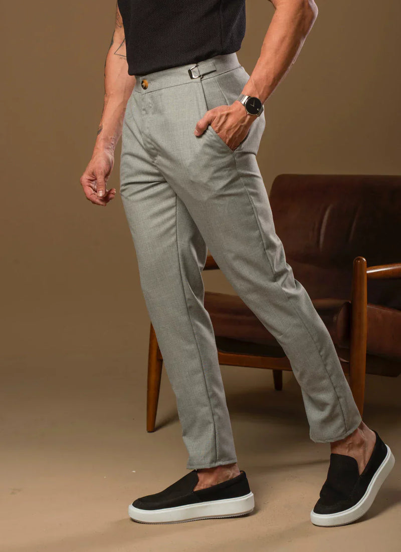 Calça Alfaiataria Masculina Mônaco com Ajuste – Kit com 3 Unidades